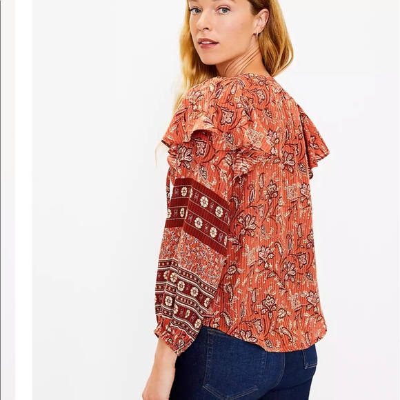 Loft ruffle blouse - Picture 4 of 4